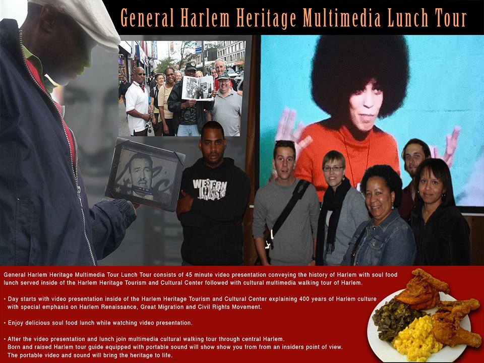 General Harlem Heritage Multimedia Tour Lunch Tour