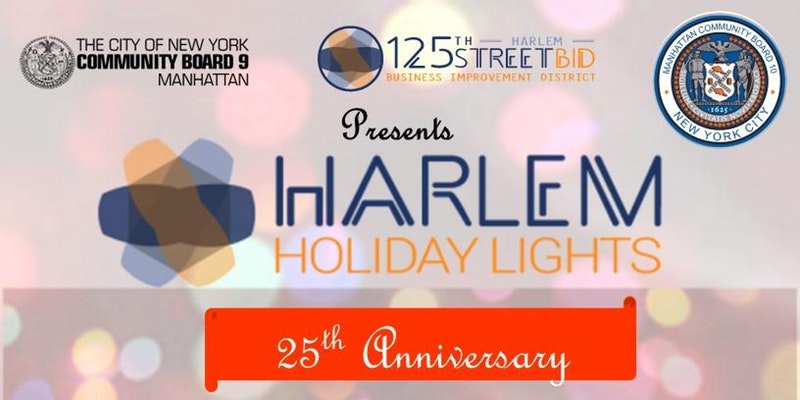 Harlem Holiday Tree Lighting on West 125th Street